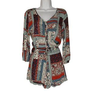 MOSSIMO Paisley Patchwork Romper